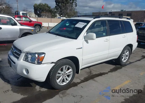 2007 Toyota Highlander Hybrid 3Rd Row z USA, uszkodzony, nr VIN JTEDW21A870023132